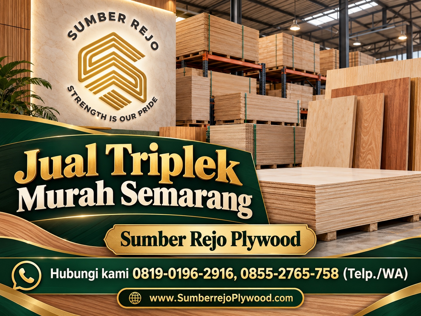 jual triplek murah semarang